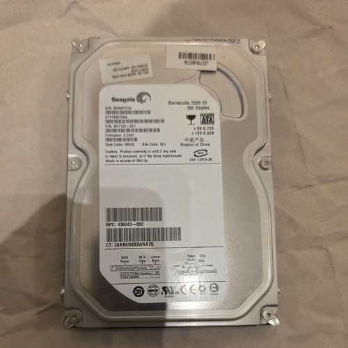 Seagate barracuda st3160815as - barracuda,