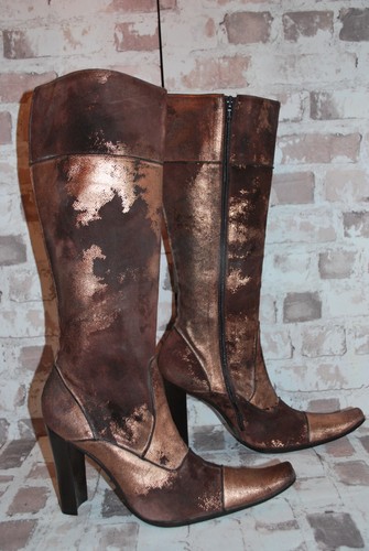 Debut heeled brown - debut, gold
