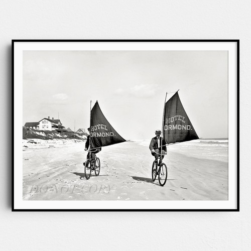 Sailing bicycles 1900s vintage - bicycles,