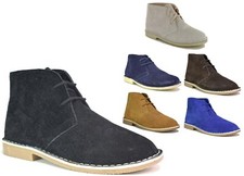 MENS CHUKKA LEATHER BOOTS