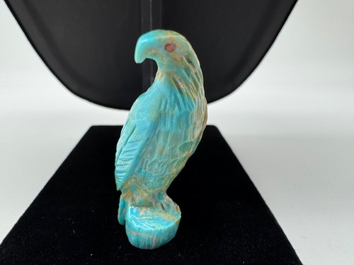 Vtg zuni hand carved eagle - vtg,