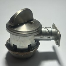 VTG Schlage Front Door Brushed Nickel - Keyhole And Dead Bolt Lock #HJL0815