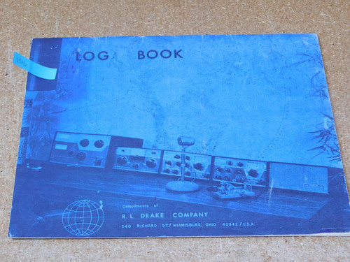 Drake vintage ham radio log - drake,