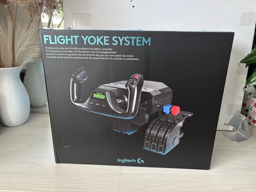 Logitech flight yoke system - flight,