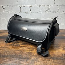 All American Rider Black Leather Motorcycle Saddlebag Bag Mint Condition