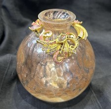 Jay Strongwater Bud Vase with Swarovski Crystals & Enamel Beautiful Retired Vase