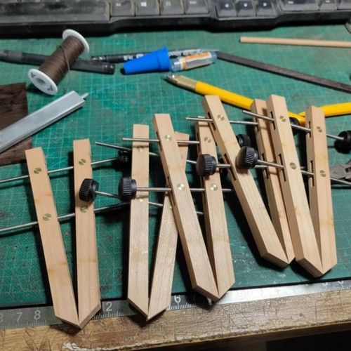 Ship model clamp - clamp,