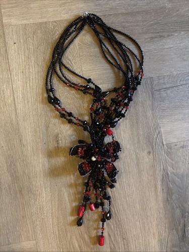 Beaded necklace from butler - necklace,