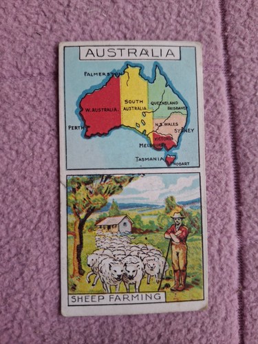 Cadburys british colonies - colonies, &