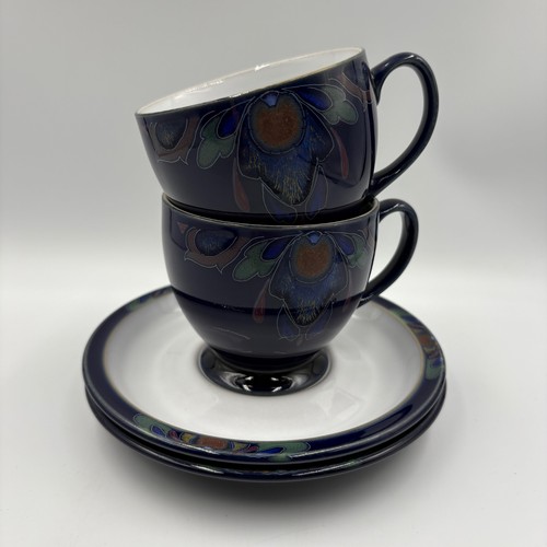 Denby baroque tea cups - denby,