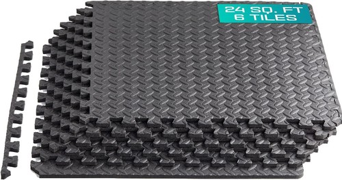 Interlocking foam floor tiles - foam,