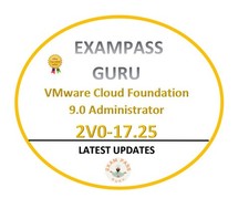 2V0-17.25 Cloud Foundation 9.0 Administrator Exam !60QA! NOVEMBER UPDATES