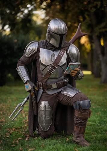 Mandalorian beskar armor - beskar,