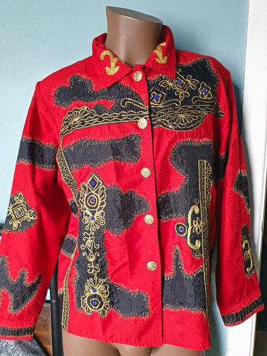 Indigo moon red black - red,