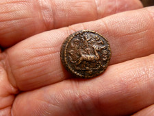 ROMAN Provincial Æ 16 Tarsus, Cilicia. Babylonian God on lion scarce reverse #54