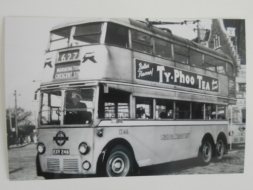 London transport trolleybus - london,