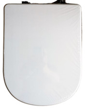 Sottini Reprise White Resin Replacement Seat with *Bottom-fix* Cp Hinges 