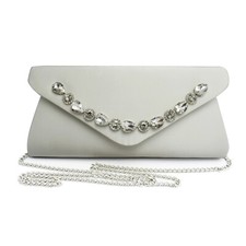 Women Satin Clutch Bags Bridal