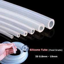 Peristaltic Pump Clear Silicone Tube Food Grade ID 1~19mm Soft Vacuum Hose Pipe