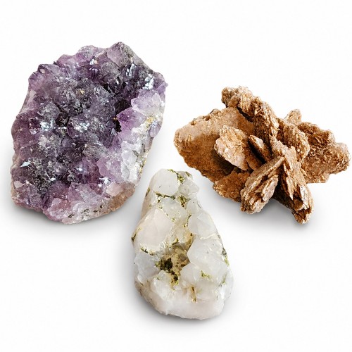 Lot specimens amethyst - lot, of