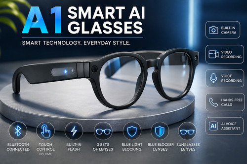 Smart glasses polarized - ai,