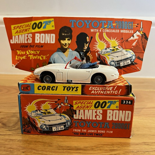 Corgi toys james bond 336 - james,
