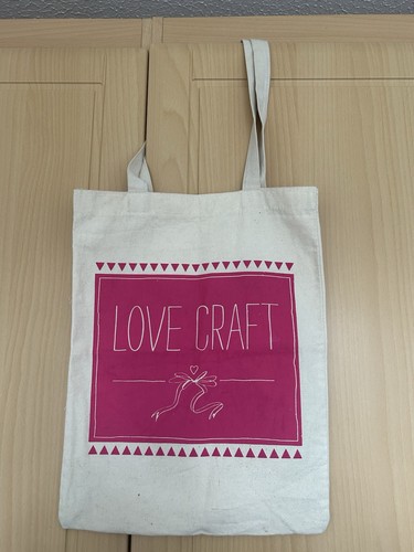 Love craft shopping bag - love,