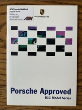 Porsche Approved Used 911 Series Brochure 1999 - 964 & 993 - C4S, Turbo, RS