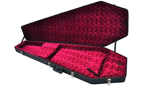 The coffin case guitar - case, flying