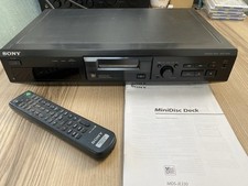 Sony MDS-JE330 Minidisc Deck