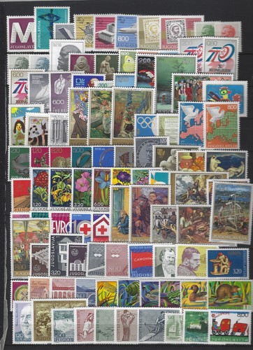 Yugoslavia 100 different mint
