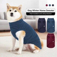 Fleece Dog Sweater Stretchy