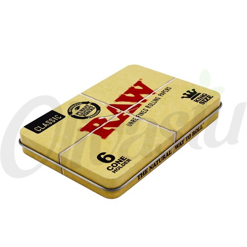 Raw tin cone case for - 6, king