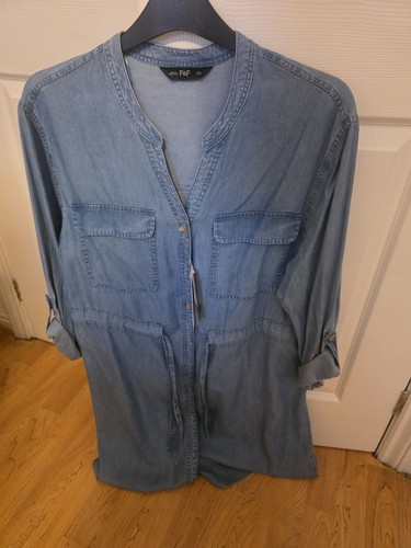 Tesco denim tenchel shirt - denim,