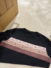 Men’s Black Fendi T-shirt Size L