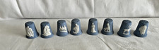 8x Wedgwood thimbles FEASTIVE