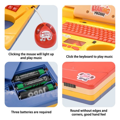 Kids laptop toys - laptop, simulation