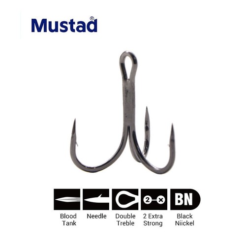 Mustad ultrapoint trebble - mustad,