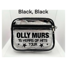 Olly Murs Tour Concert Bag, Clear Stadium Approved PVC Concert Crossbody Bag