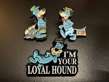 3 x Huckleberry Hound Enamel