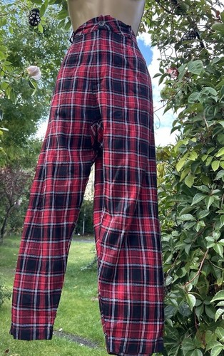 Zara lightweight red tartan - ,
