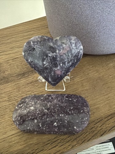 Lepidolite pink tourmaline - lepidolite, &