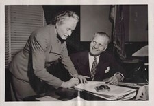 1930 Grace Lee Nute Writing Publishing Office Minnesota History Press Photo