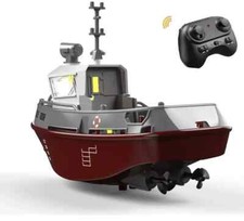 RC Electric Speed Boat Remote Control Durable Tugboat Ship Kids Adults Toy Gift