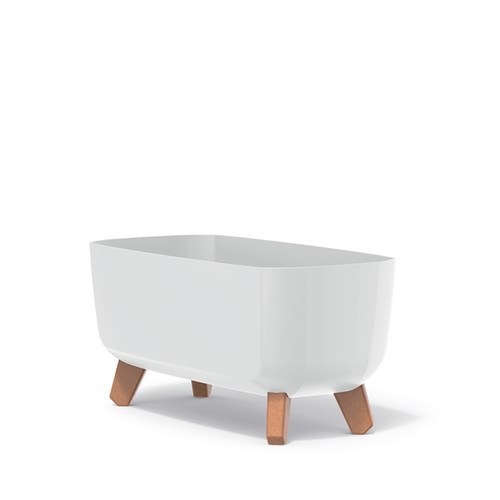 Flower box pot planter with - flower,