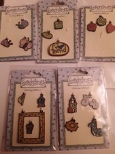 METAL CRAFT EMBELLISHMENTS SUE DREAMER CHARMING ADDITIONS 5 PACKS PAPERCRAFT