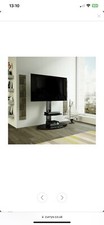  AVF - Reflections FSL800LUB Lugano TV Stand with Bracket - Black