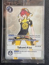 Takumi Aiba BT5-091 Battle Of Omni - Digimon Card - Box Topper