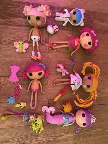 Lalaloopsy dolls job lot - lalaloopsy,