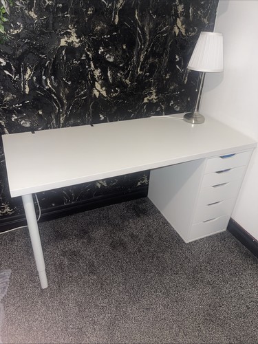 Ikea desk with storage - storage, drawers